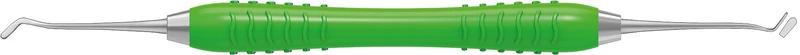 Spatel Colori Silikon LS   Stück  1,5 \ 2,0 mm, Silikongriff, grün