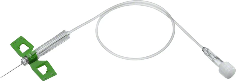 Venofix® Safety  Packung  50 Stück grün, G21 Ø 0,8 x 19 mm, Schlauchlänge 30 cm