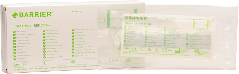 Inzisionsfolie   Packung  4 x 30 Stück 15 x 26 cm