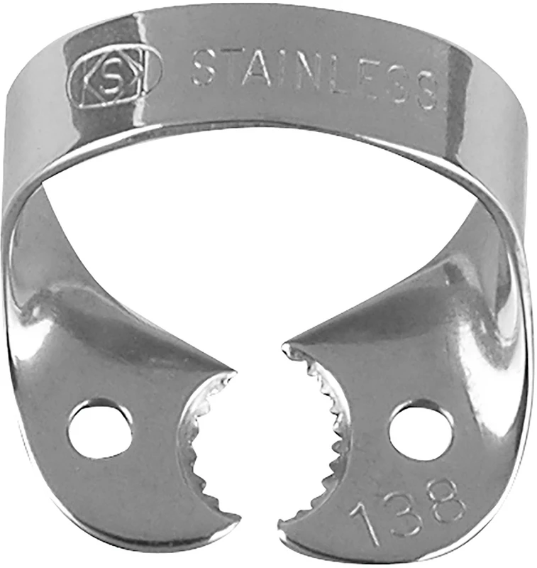 Fit-Kofferdam® Molarenklammern flügellos  Stück  Nr. 138