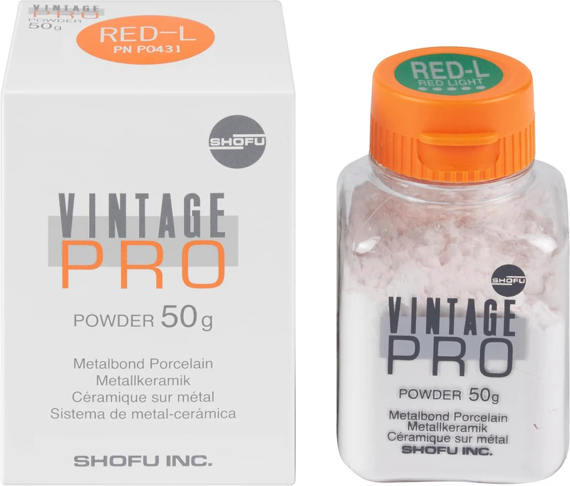 VINTAGE PRO  Dose  50 g Pulver Color effect RED-L