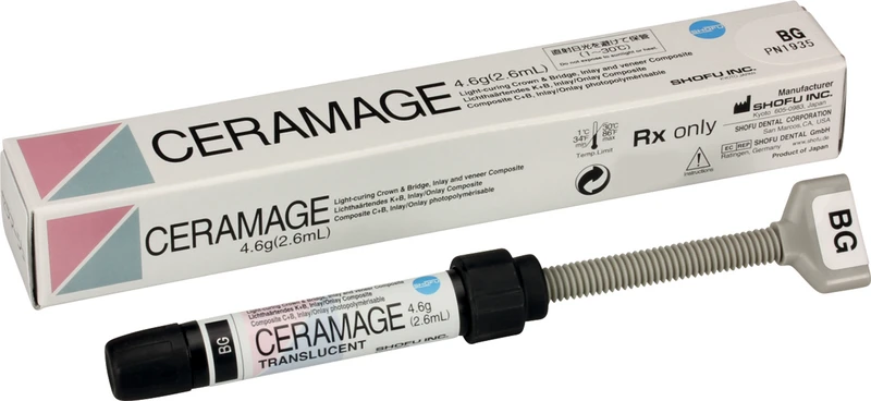 CERAMAGE   Spritze  4,6 g transluzenz BG