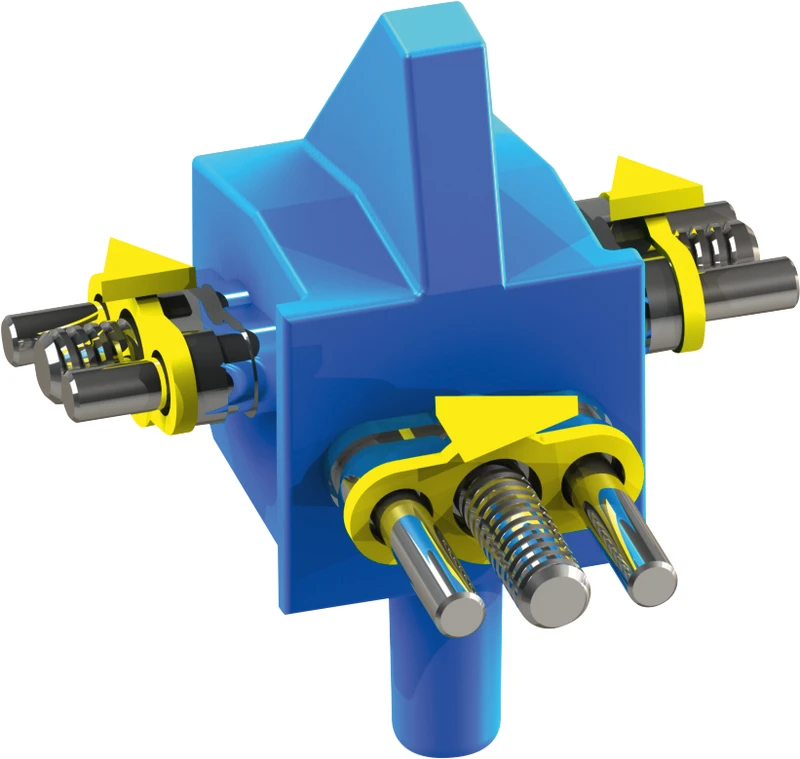 VECTOR® 720 nach Bertoni  Packung  2 Stück VECTOR 720, (B x H x L) 17 x 2,8 x 15,5 mm, Dehnung frontal 5,5 mm, Dehnung transversal 7 mm