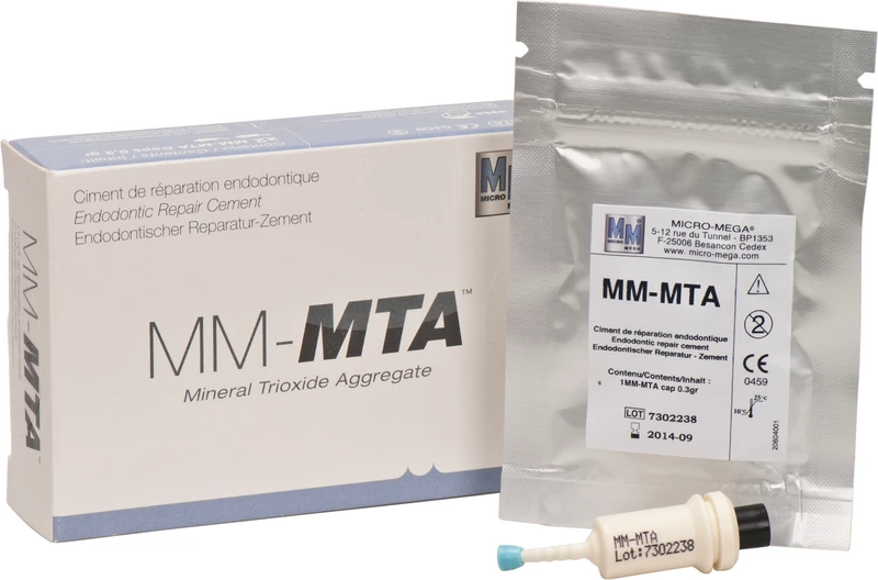 MM-MTA  Packung  2 x 0,3 g Pulver und Flüssigkeit Kapseln