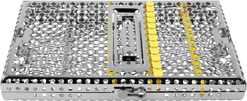 IMS Container Kassette  Stück  für 12 Instrumente, gelb