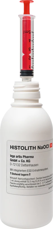 HISTOLITH NaOCl 5%  Flasche  200 ml Lösung mit ESD-Entnahmesystem