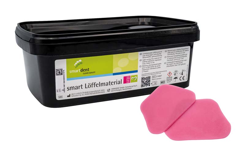 smart Löffelmaterial  Packung  50 Stück rosa, für OK