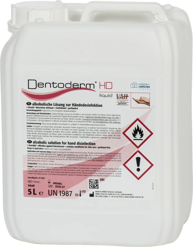 Dentoderm® HD liquid  Kanister  5 Liter