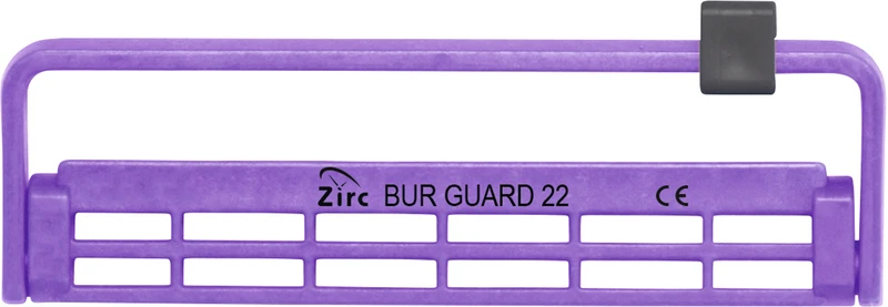 Steri-Bur Guards  Stück  für 22 Instrumente, neonlila, 12,4 x 3,9 x 1,1 cm