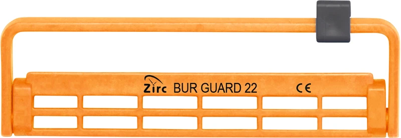 Steri-Bur Guards  Stück  für 22 Instrumente, neonorange, 12,4 x 3,9 x 1,1 cm