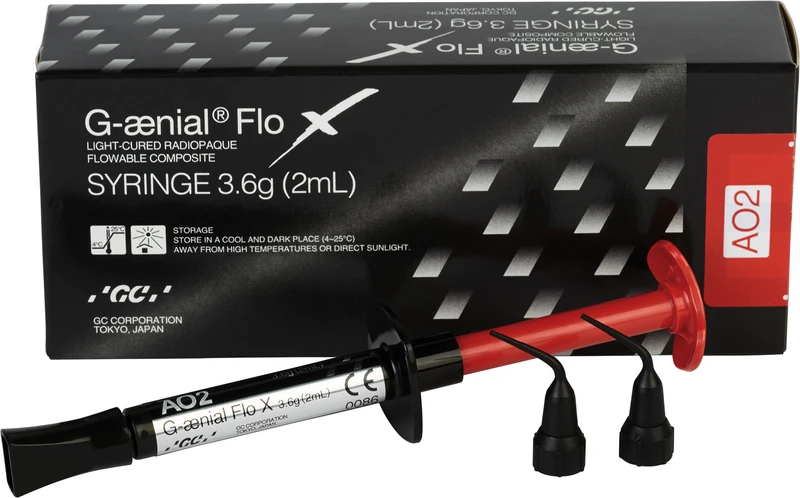GC G-ænial® Flo X  Spritze  2 ml AO2