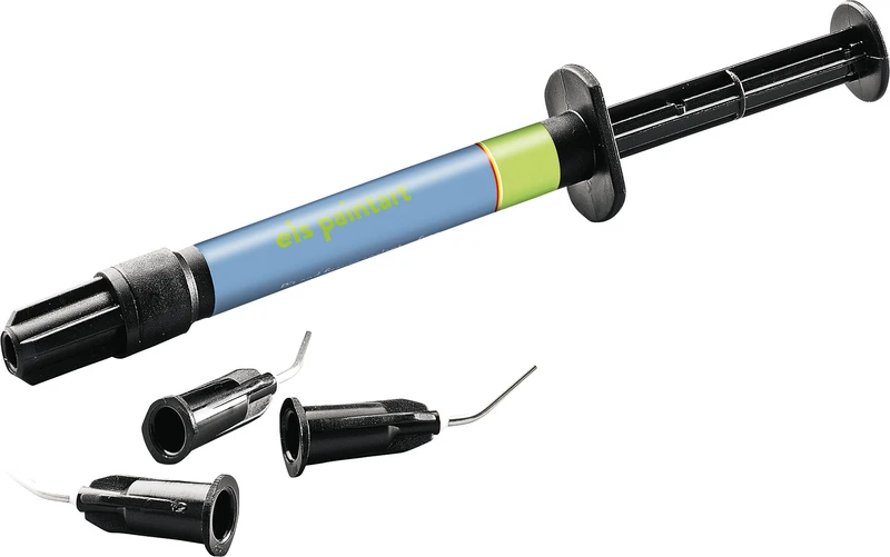 els paintart  Economy Spritzen Kit  6 x 1 ml Spritze (weiß, gelb, braun, grau, blau, incisal)