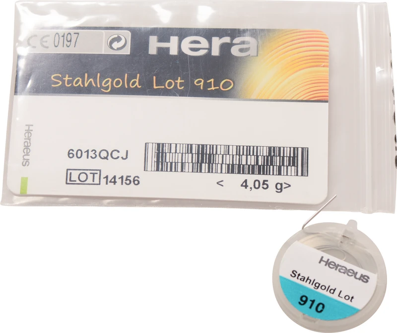 Stahlgold  Packung  4 g LOT 910