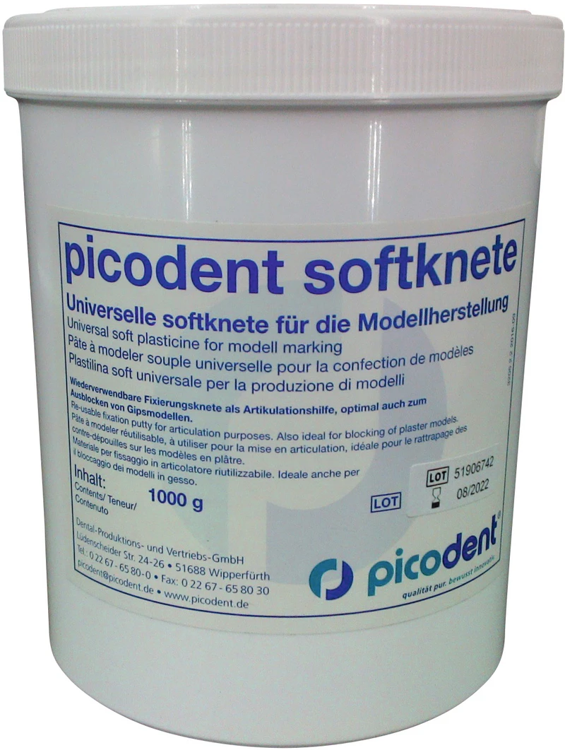 picodent® softknete  Dose  1 kg