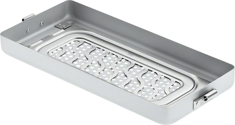 Dental Container  Stück  Wanne JN089, 313 x 185 x 82 mm, perforiert