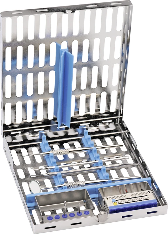 ALUMINIUM TRAY  Stück  Kassette 18 x 20 cm blau