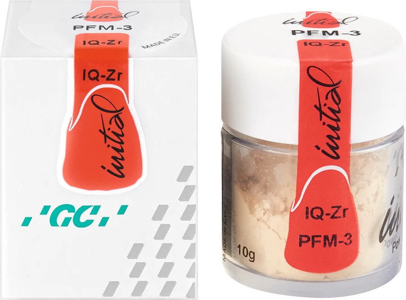 GC Initial IQ P-O-Zr  Packung  10 g Pulver One Body Concept, power frame modifier PFM-3