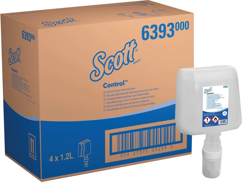 Scott® CONTROL  Karton  4 x 1,2 Liter Kartusche