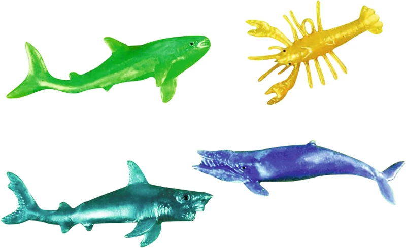 Meerestiere  Zylinder  96 Stück sortiert