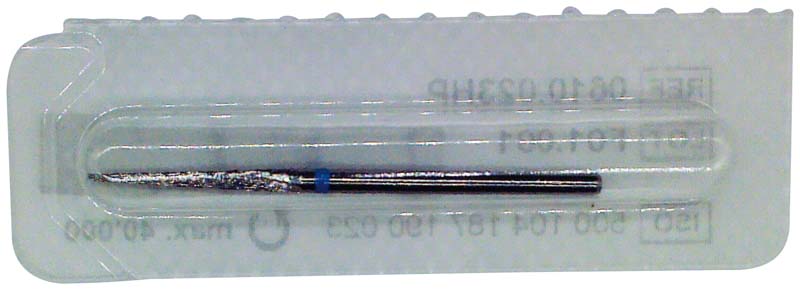Omni HM-Fräser Schliff 10  Stück  kreuzverzahnt, blau standard, HP, Figur 187, 17 mm, ISO 023