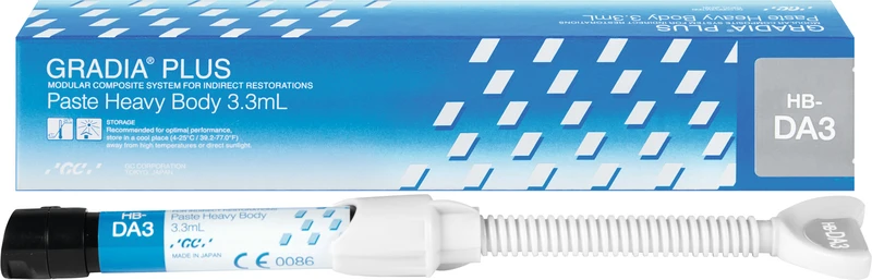 GC GRADIA® PLUS  Spritze  3,3 ml Paste HB-DA3