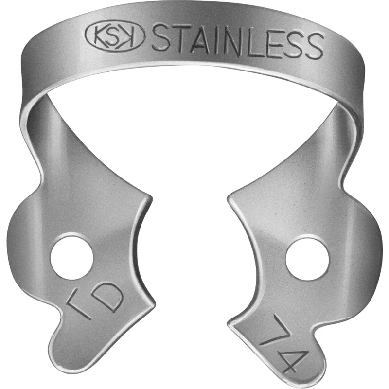 Fit-Kofferdam® Klammern für Kinder  Stück  74D links unten