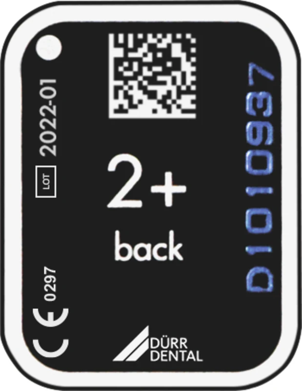 Speicherfolien VistaScan Plus  Packung  4 Speicherfolien Größe 2, (3 x 4 cm)