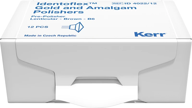 Identoflex Gold  Packung  12 Stück braun, HP, Figur Linse