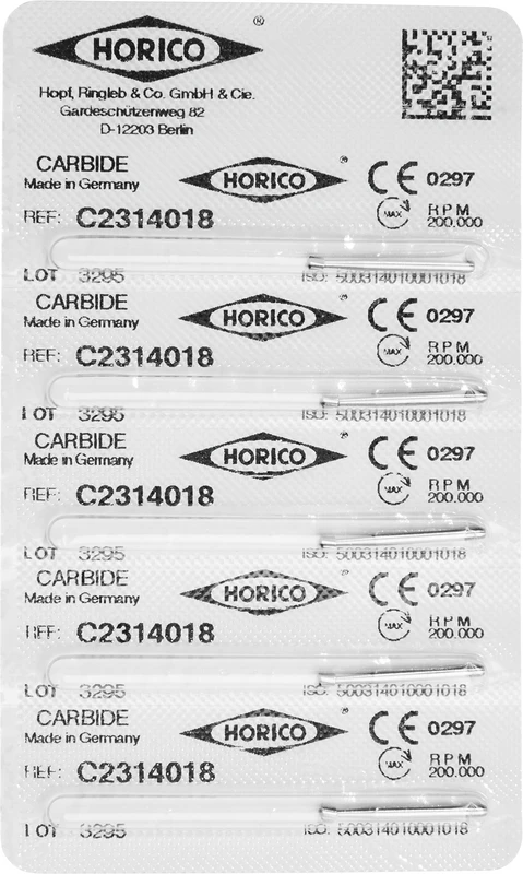 HM-Bohrer C2  Packung  5 Stück FG, Figur 001, ISO 018