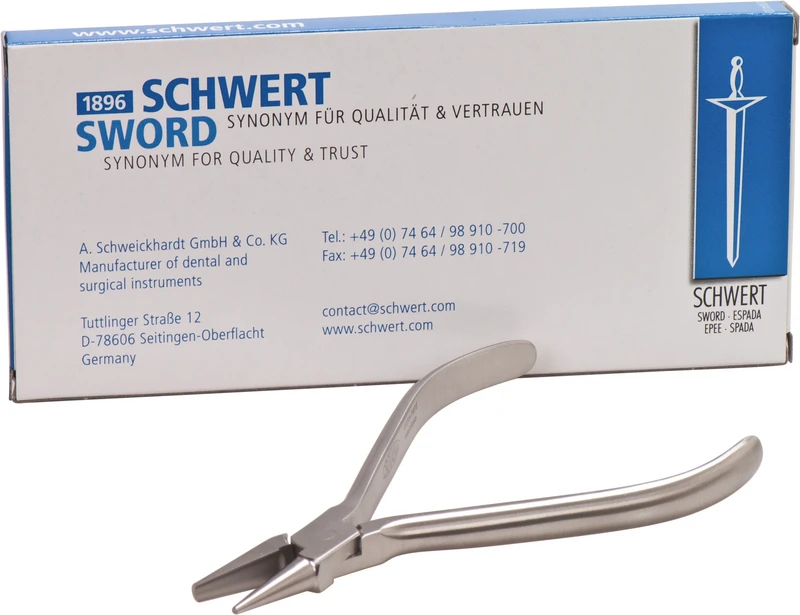 Hohlkehlzangen nach Crovana  Stück  125 mm, 5143