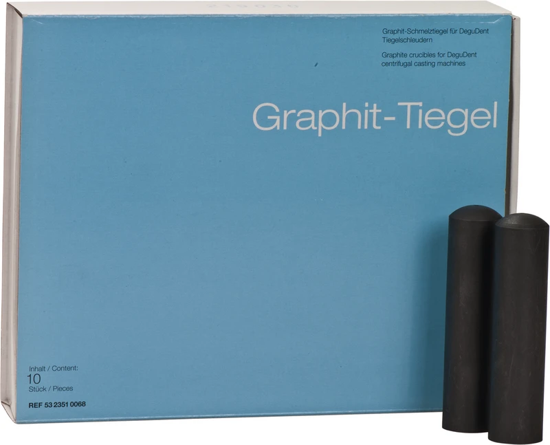 Graphit-Tiegel  Packung  10 Stück MC