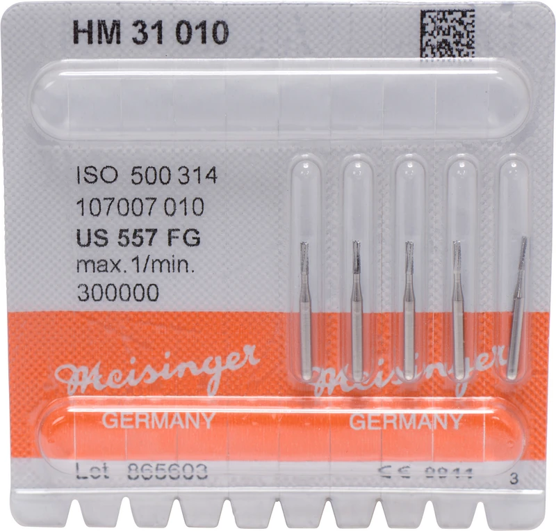 HM-Bohrer 31  Packung  5 Stück FG, Figur 107, 4,1 mm, ISO 010