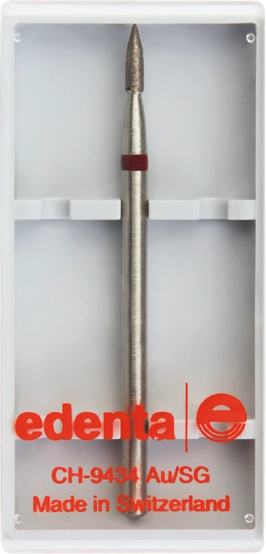 Sinterdiamanten 50  Stück  rot fein, HP, Figur 248, 6 mm, ISO 016