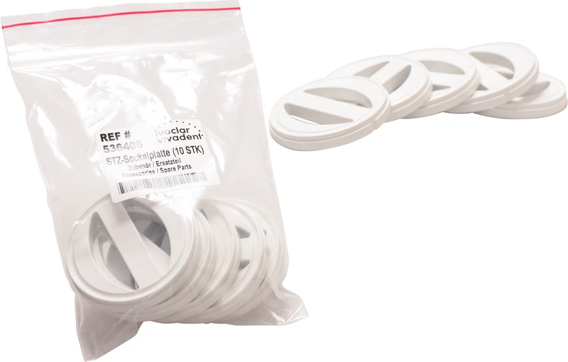 Sockelplatten retentiv  Packung  10 Stück