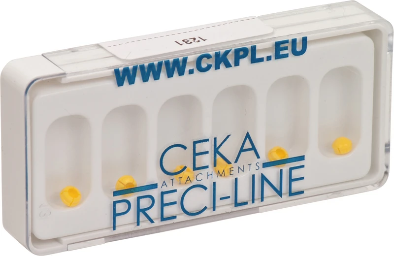 PRECI-CLIX-Matrize  Packung  6 Stück gelb, Ø 3,55 mm, normale Retention