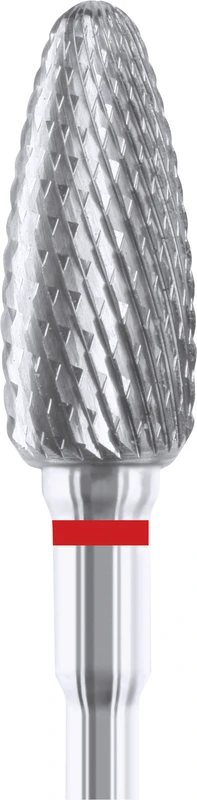 HM Fräser 425  Stück  feine X-Verzahnung, rot, HP, Figur 274, 14 mm, ISO 060