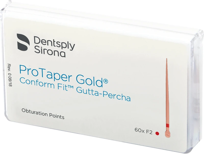 ProTaper Gold® Conform Fit Guttaperchaspitzen  Packung  60 Stück F2