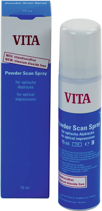 Powder Scan Spray  Spraydose  75 ml Titandioxidfrei