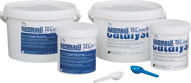 gammasil® PERFECT TEC Touch  Packung  1,5 kg Dose Base, 1,5 kg Dose Katalysator