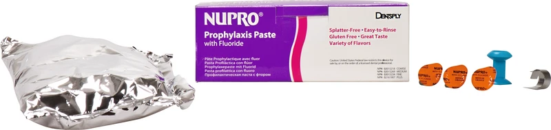 NUPRO® mit Fluoride   Packung  200 x 2 g Single Dose mittel, Orange