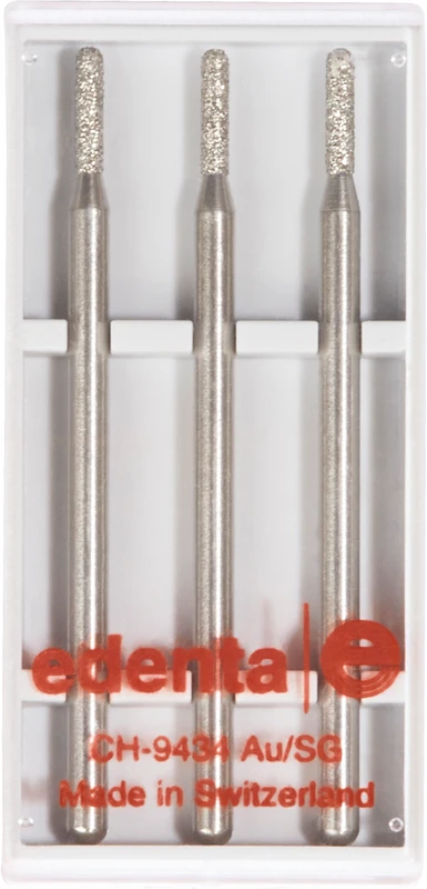 Diamanten 881  Packung  5 Stück Standard, FG, Figur 141 Zylinder rund, 7 mm, ISO 016