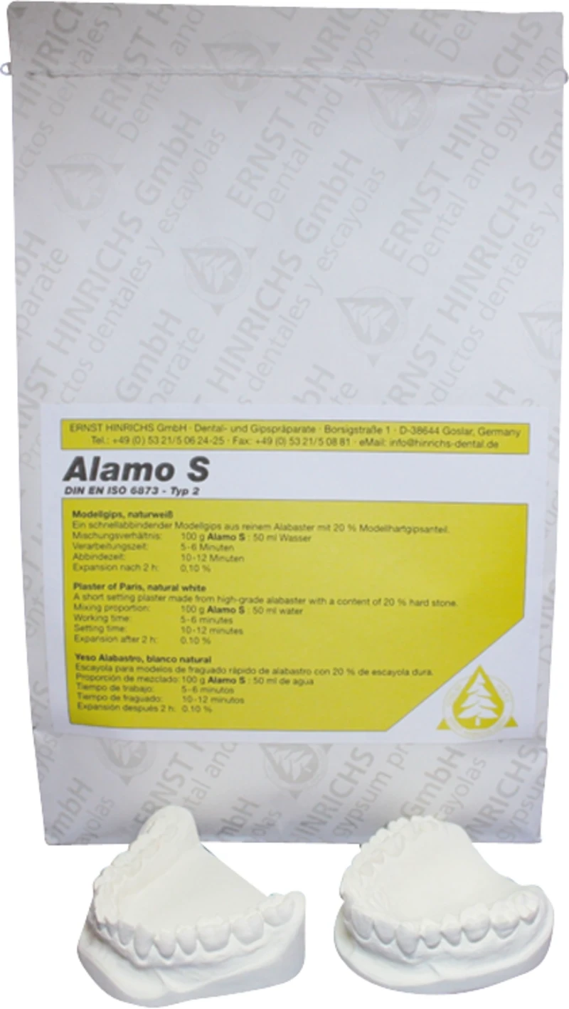 Alamo-S  Sack  25 kg Modellgips naturweiß