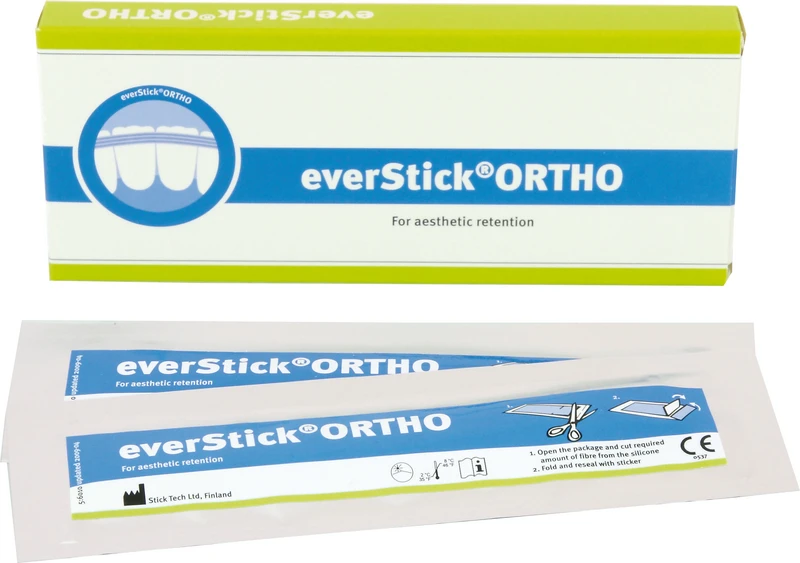 GC everStick®ORTHO  Refill Packung  Glasfaserverstärkung mit ca. 1.600 Fasern, 2 x 12 cm