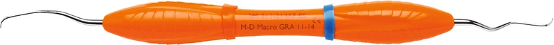 LM Macro Gracey   Stück  Figur 11\14, distal-mesial, orange, LM-ErgoSense® Griff