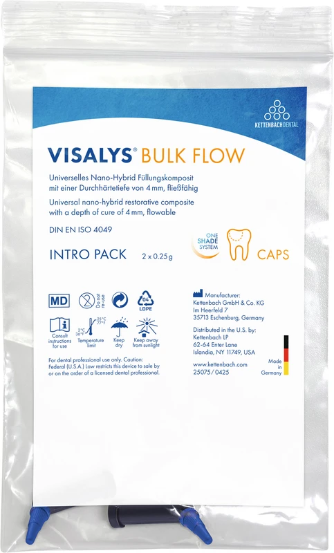 Visalys® Bulk Flow   Intro Packung  2 x 0,25 g Caps