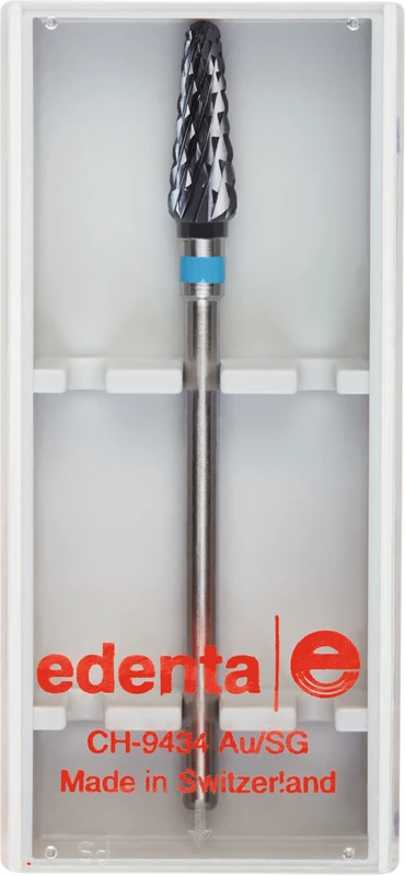 Volcano Fräser Schliff 10  Stück  Kreuzverzahnung, blau standard, HP, Figur 194, 13 mm, ISO 045