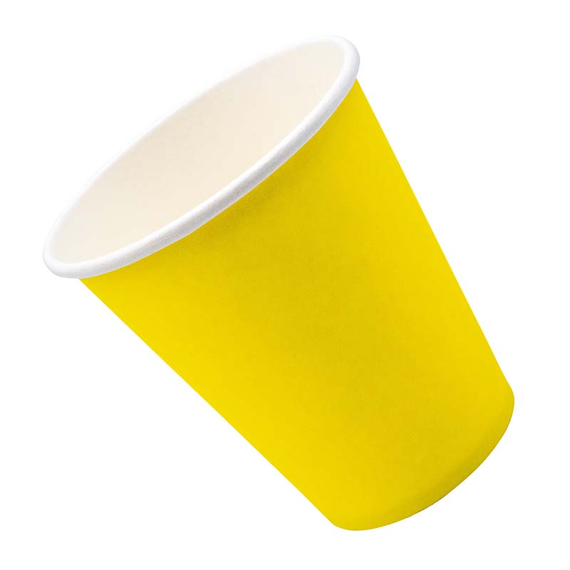 smart Mundspülbecher Hartpapier  Karton  1.000 Stück gelb