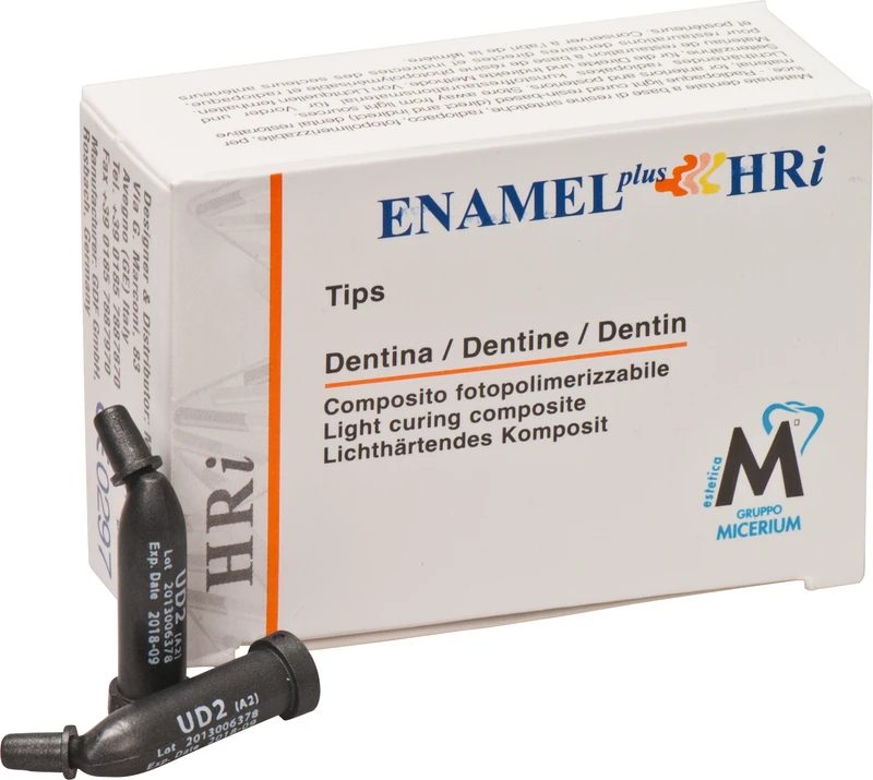 ENAMEL plus HRi®  Packung  14 x 0,3 g Minifill dentin UD2-A2