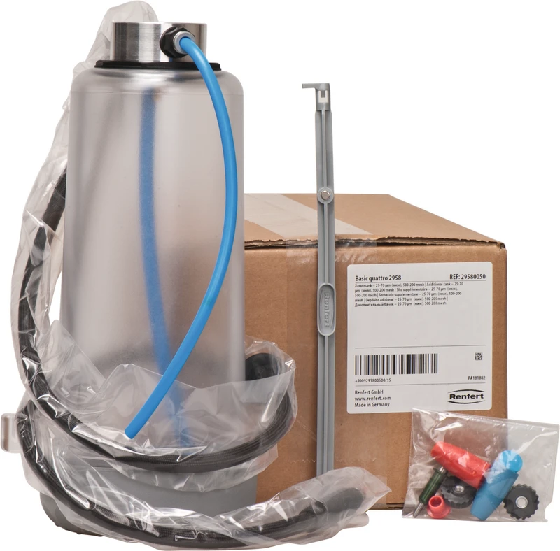 Zusatztank  Stück  25-70 µm, für Basic Quattro