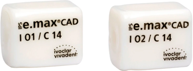 IPS e.max CAD Impulse  Packung  5 Stück Gr. C14, O1